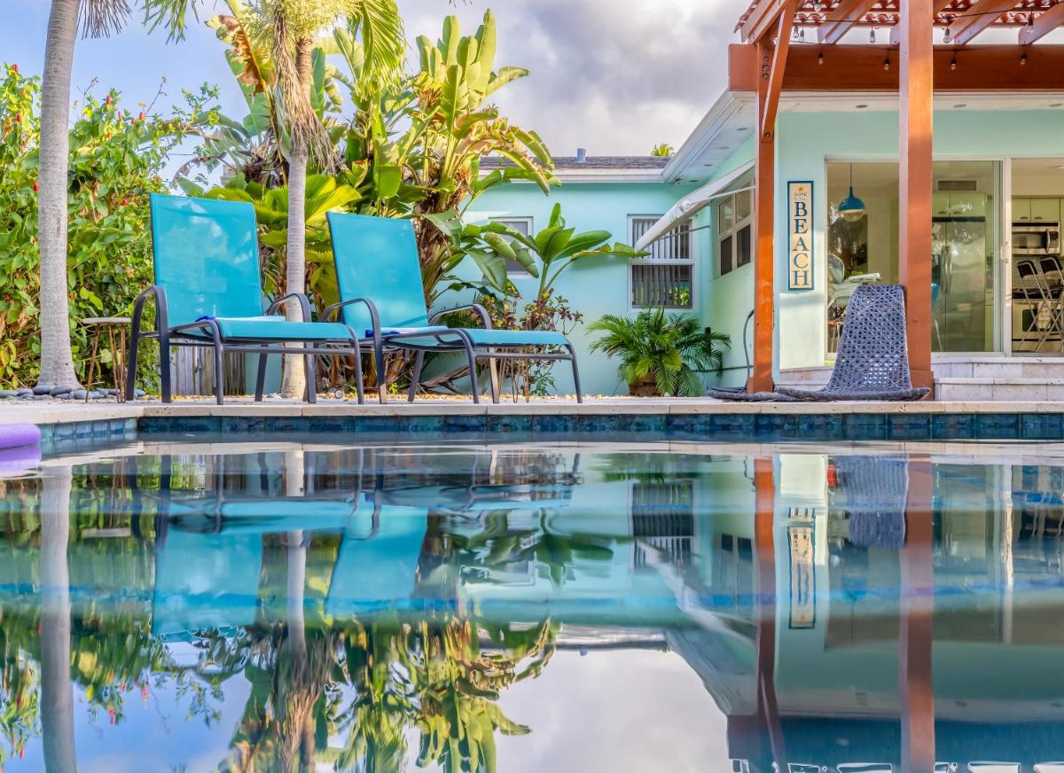 Апартаменты Chic Villa/5 Min to Beach/Pool/Top Location