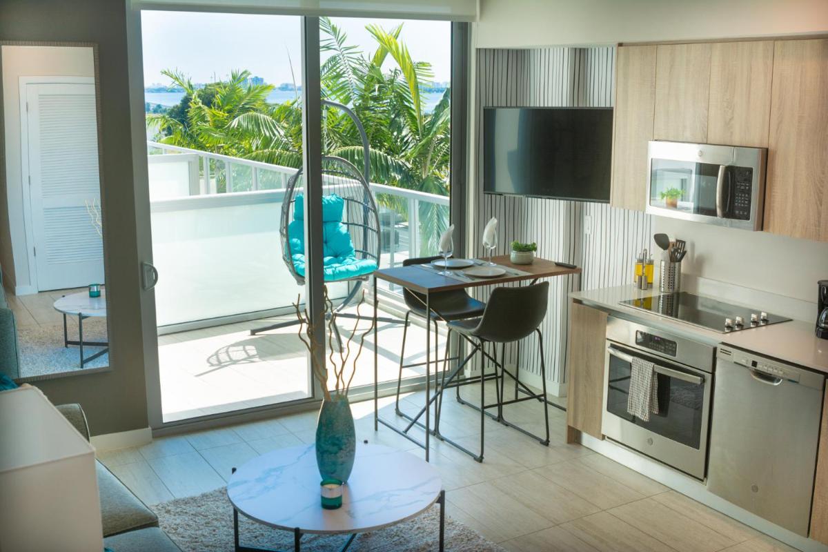 Отель New Studio at Miami Design District with Ocean View