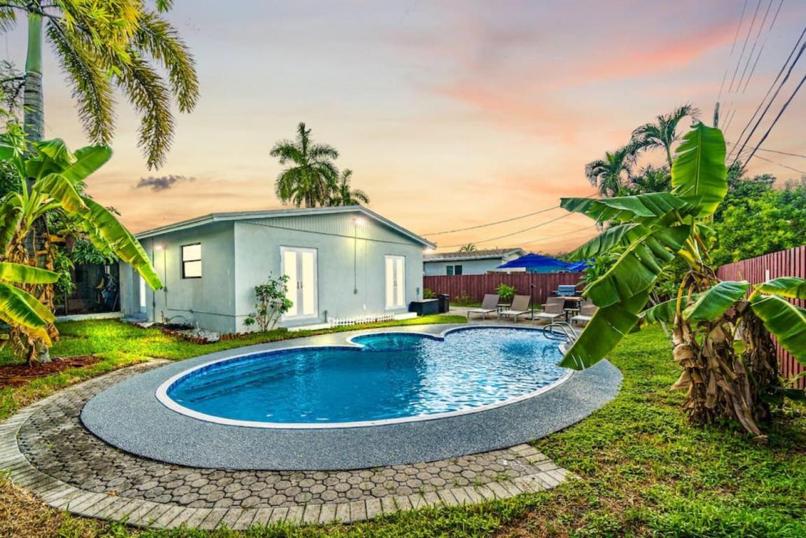 Апартаменты Stylish Pool House in the Heart of Fort Lauderdale